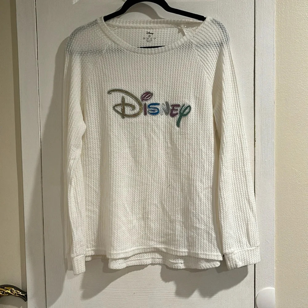 White Disney Thermal Shirt